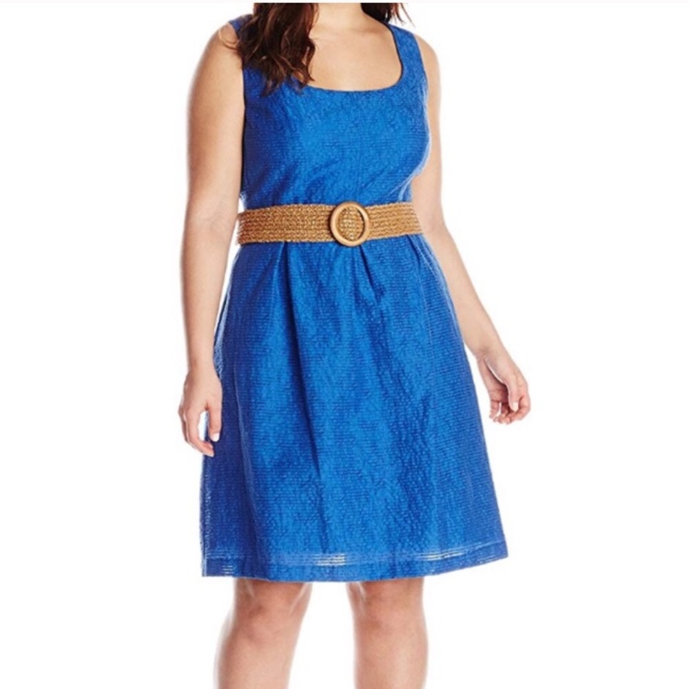 NWT Nine West blue dress - Picture 1 of 7